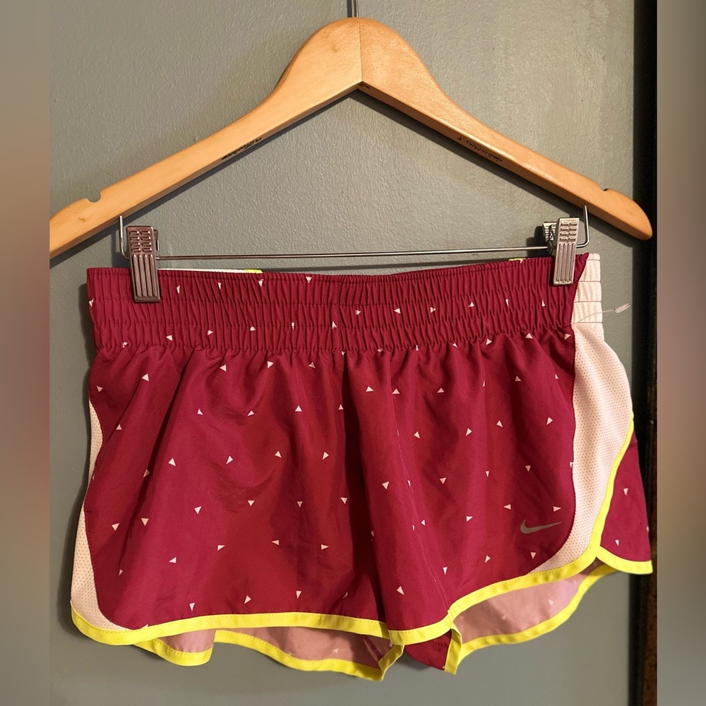 Nike Dri-Fit Shorts NWOT with lime green accent